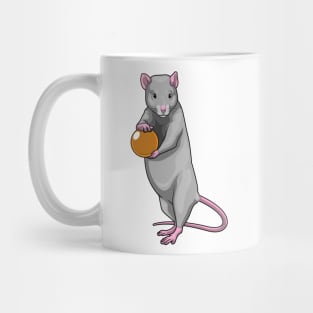 Rat Bowling Bowling ball Mug